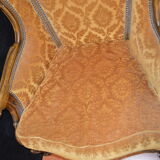 Walnut Chair Bergère has ears