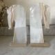 Pair of vintage onyx horse head bookends