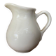 Small bistro milk jug in beige porcelain