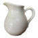 Small bistro milk jug in beige porcelain