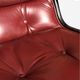 Charles Pollock Executive Chair for Knoll, burgundy leather