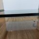 Table Michel Dumas plexiglas 1970