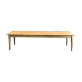 Farmhouse table 300 X 80 cm, spindle legs