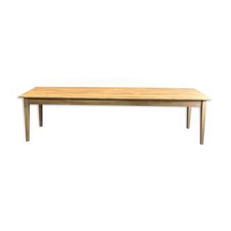 Farmhouse table 300 X 80 cm, spindle legs