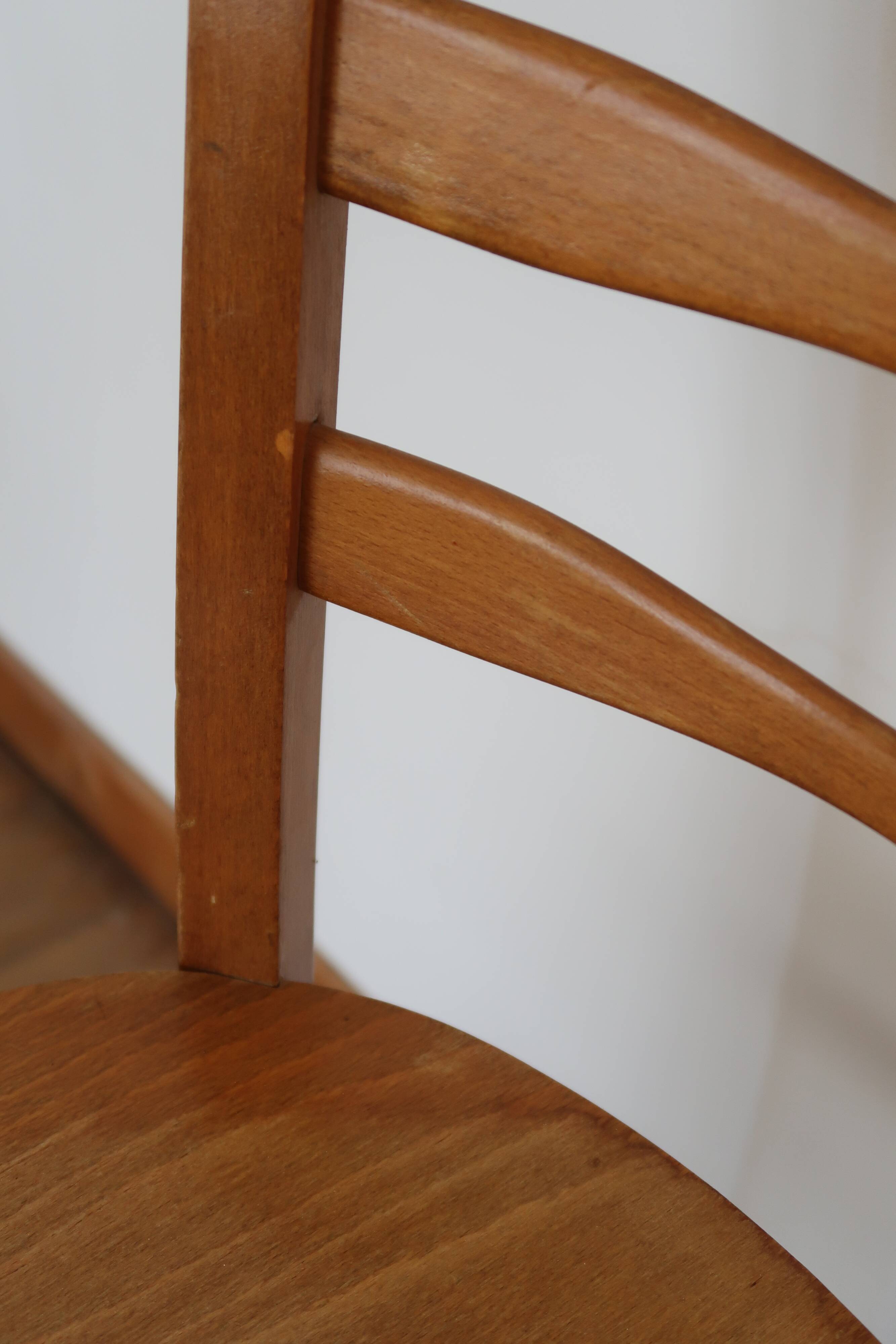 Paire de chaises bistrot scandinaves