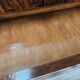 Exclusive 1940s Art Decò sideboard in walnut burl with mirror