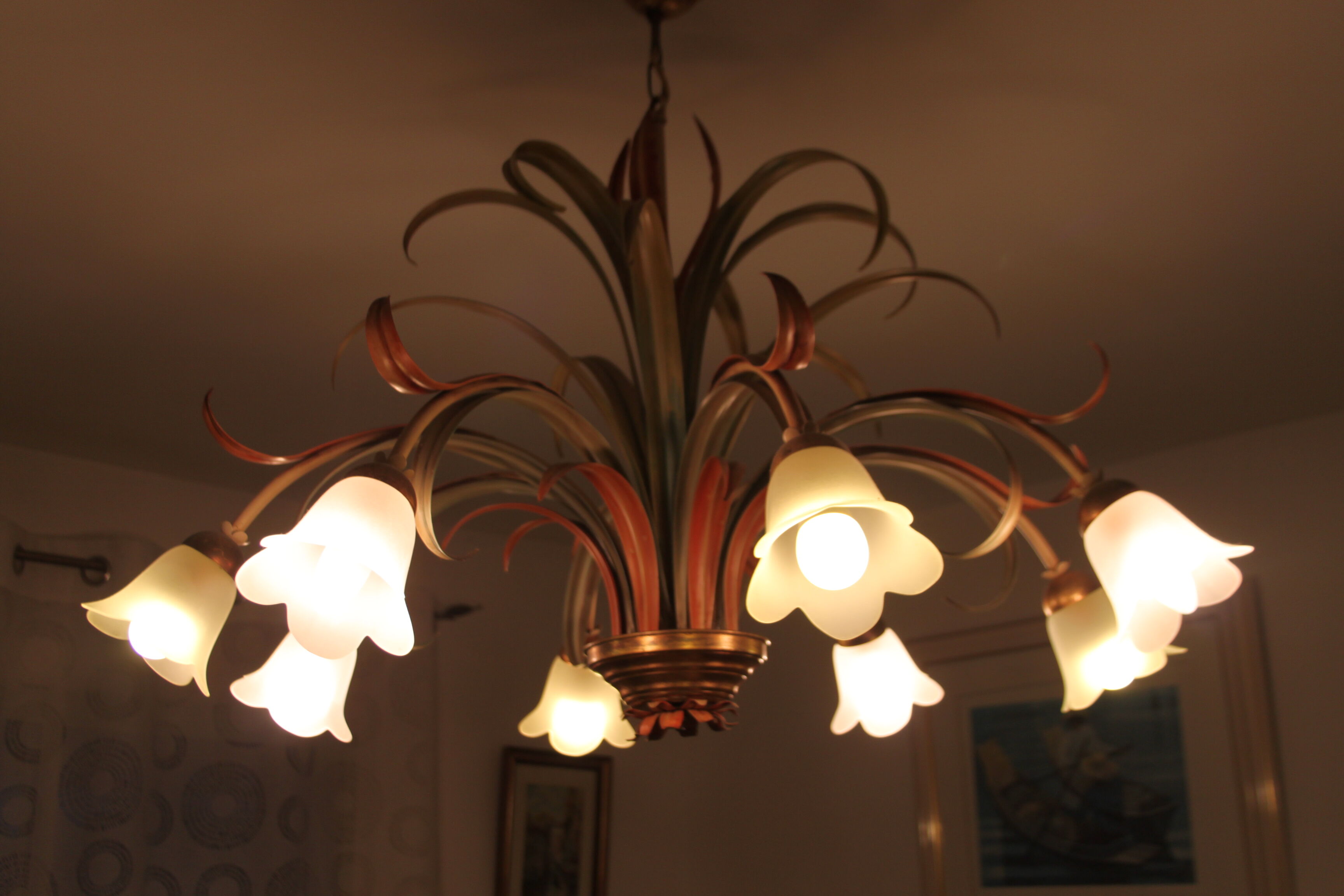 Chandelier of the 1980s