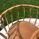 Rattan bassinet