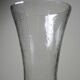 Engraved blown glass vase, 2000s