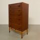 Commode vintage en teck par Poul Volther pour FDB Mobelfabrik, 1960