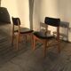 Paire de chaises scandinaves modernistes des années 60