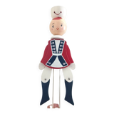 Wooden articulated puppet