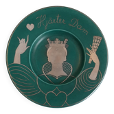 Assiette Wilhelm Kage "ARGENTA" Gustavsberg Suède années 1940. Signé