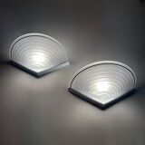 Italian design wall lights from the 80s