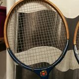 Pair of vintage badminton rackets