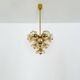 Floral Glass Chandelier