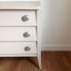 Vintage color twine chest of drawers