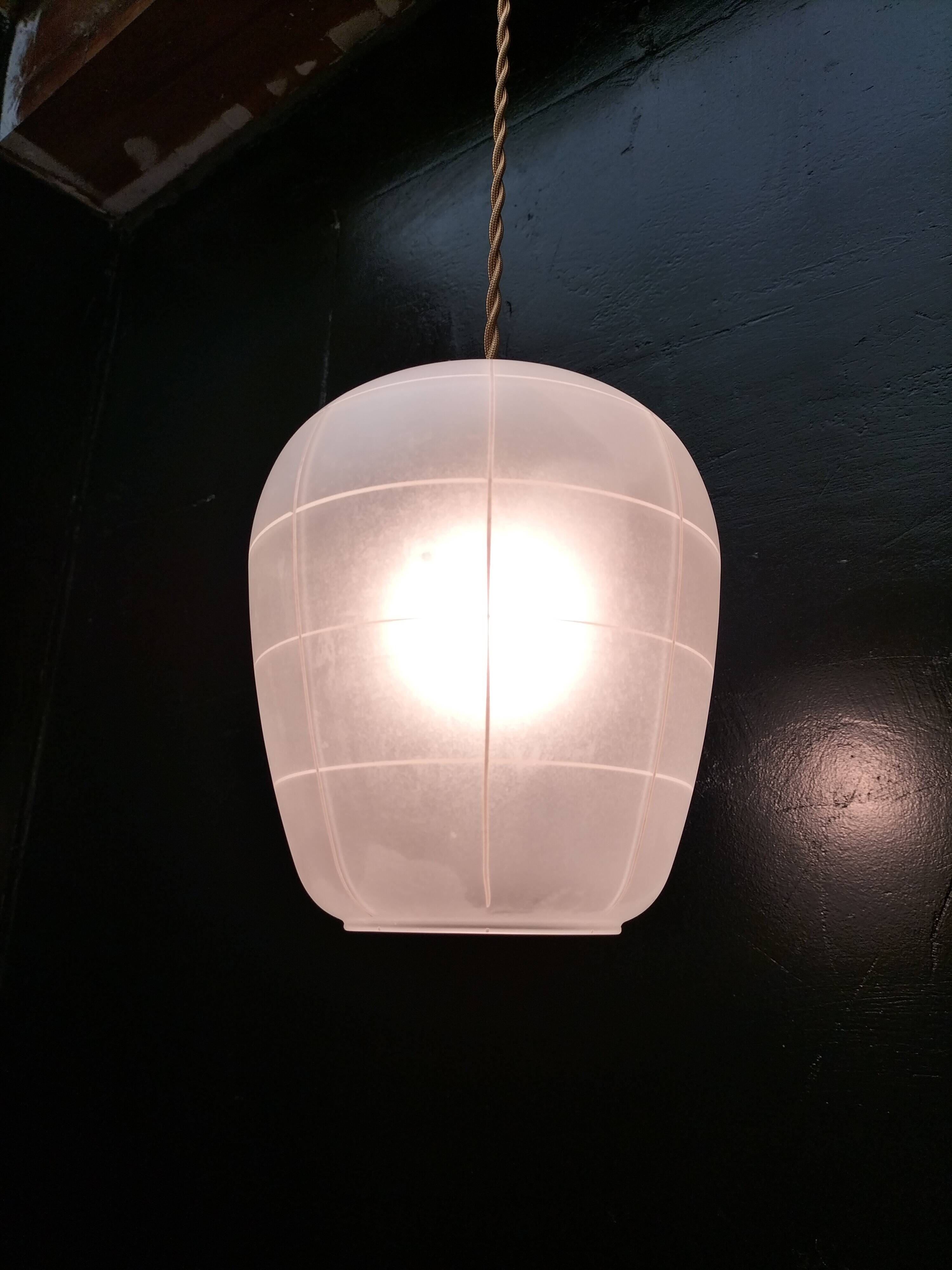 Vintage pendant light