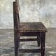 Small antique Indonesian children's chair in teak.