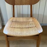 Vintage wooden chair 1958 “ellipse”