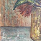 Still life bouquet of dahlias 1960
