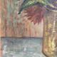 Nature morte bouquet de dahlias 1960