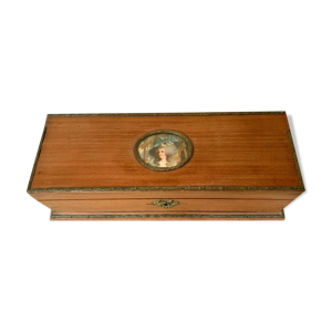 Boite a bijoux en bois naturel