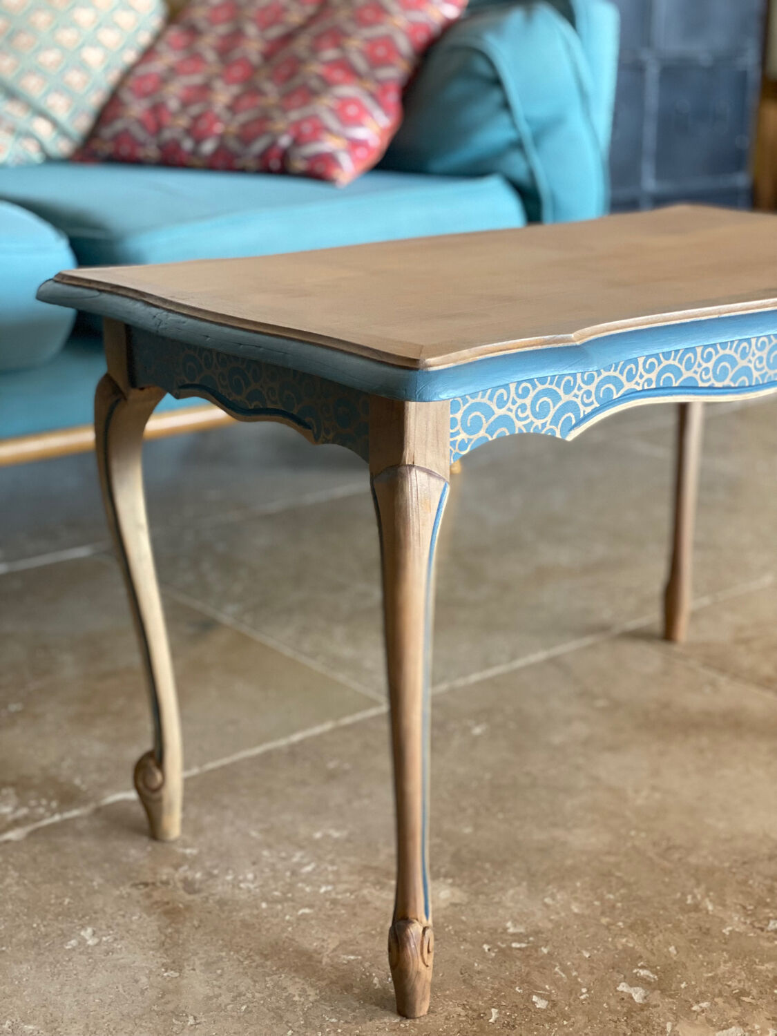 Bohemian chic coffee table