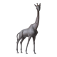Mid-century french brass patinated giraffe object