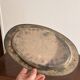 Ancien Plat Plateau Service Métal Argenté Canard Oie Cygne