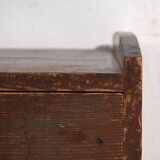 Japanese low table with cedar drawers – Showa period (c. 1926–1970)