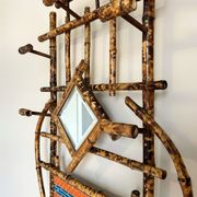 Porte manteau bambou années 30
