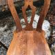 Vintage Brutalist Alsatian Bistro Chairs