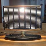 Vintage metal lamp black and gold