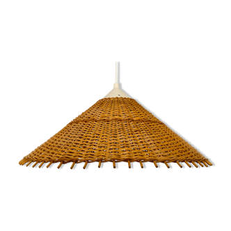 Wicker pendant lamp