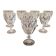 Suite de 8 verres à vin en cristal