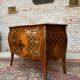 Chest of drawers stamped in marquetry Louis XV style