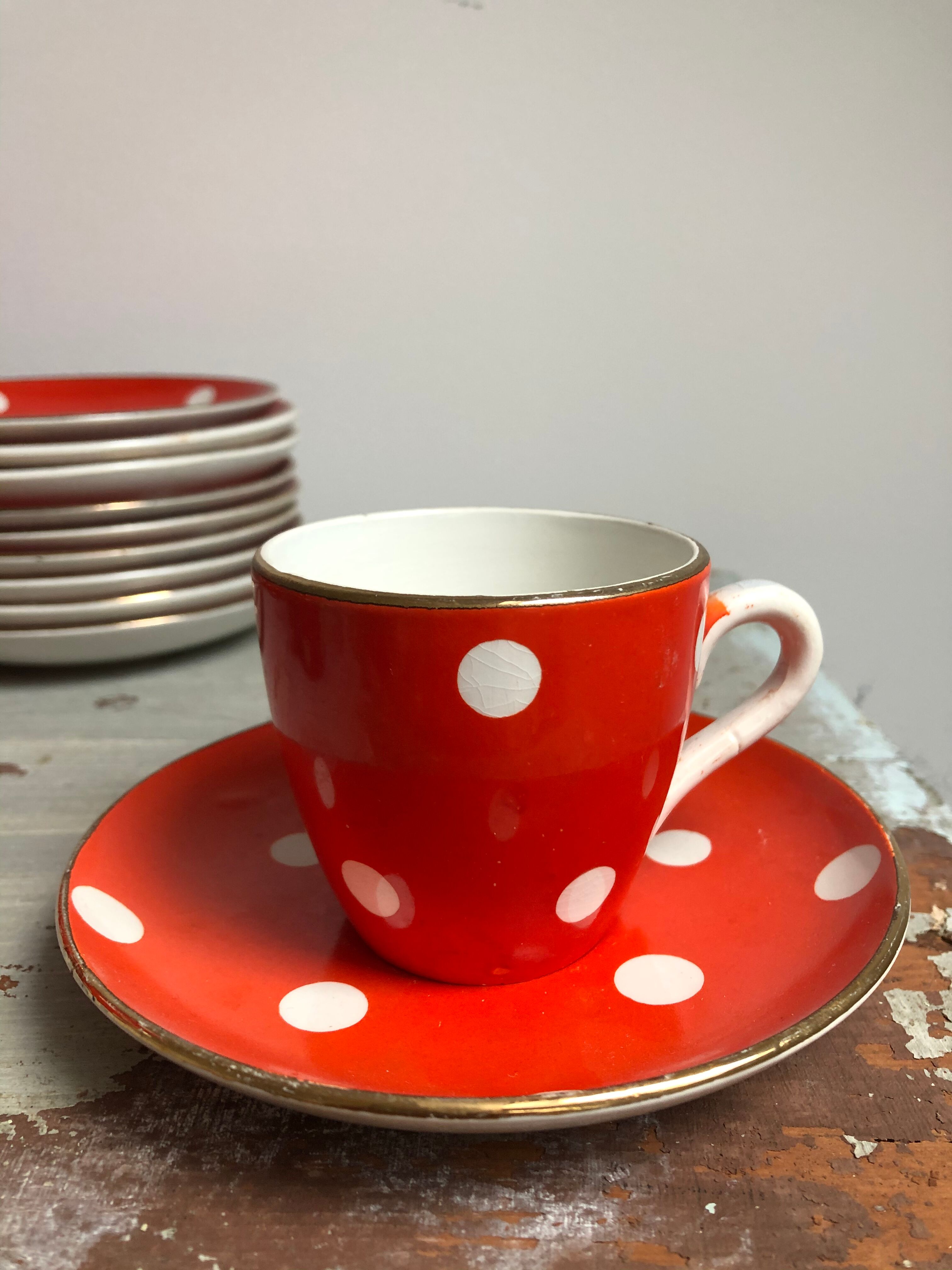 Coffee service from the 1940s 23 pieces in total