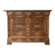 Set of antique solid wood chests of drawers