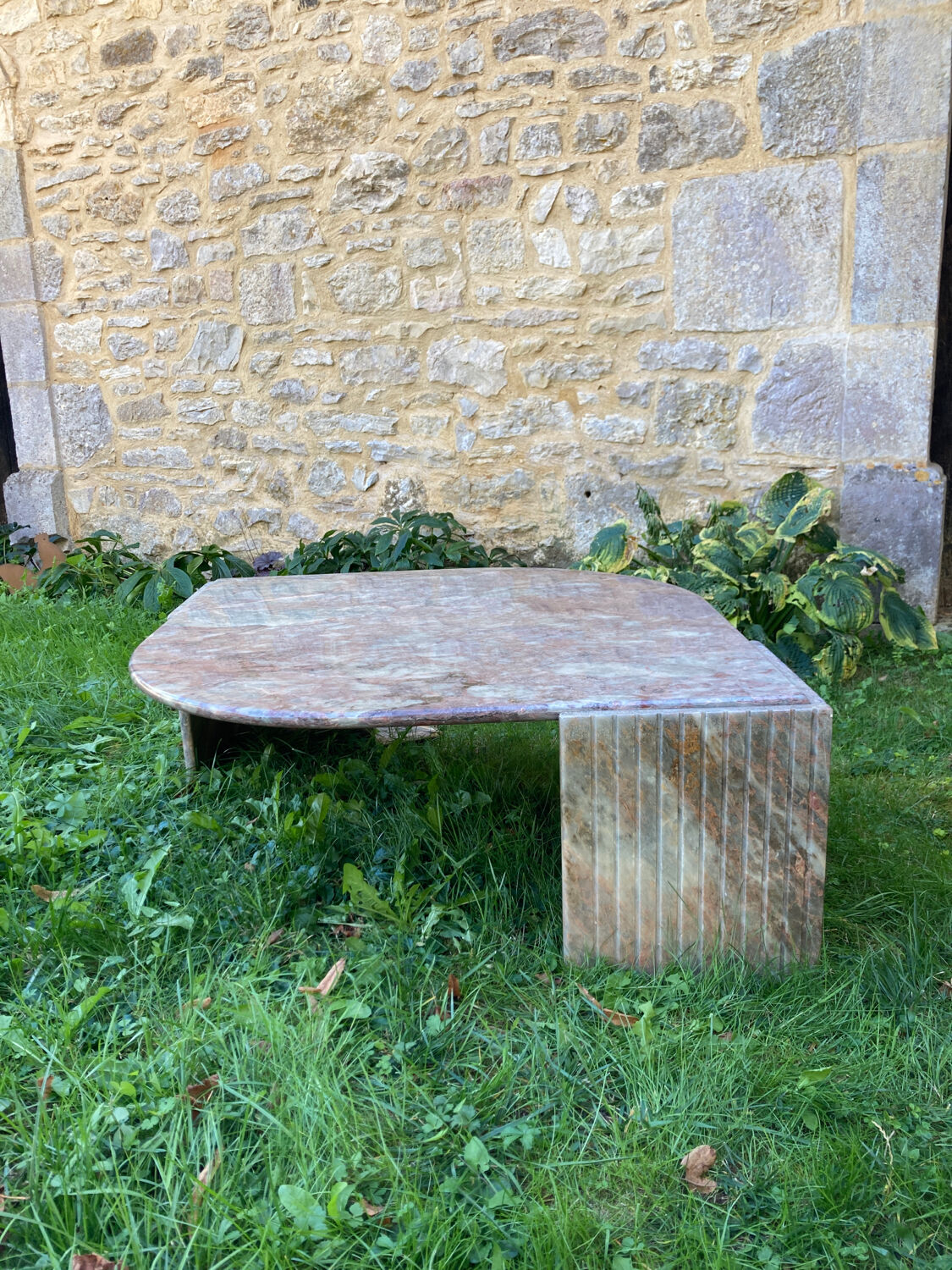 Marble coffee table Roche Bobois