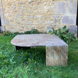 Marble coffee table Roche Bobois