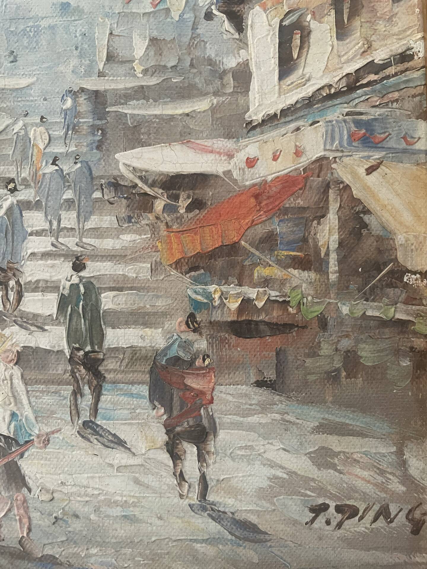 Huile sur bois orientaliste