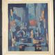 Lithographie originale couleurs Toni Agostini - nature morte