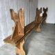 Paire de bancs campagnards 300cm