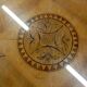 Neo-Classical / Directory Style Coffee Table in Marquetry