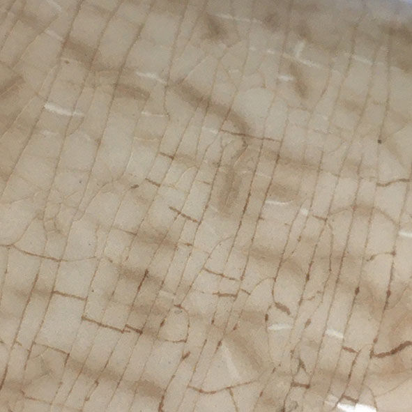 Cracked earthenware pot