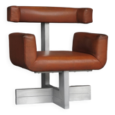 Chaise hollandaise brutaliste, années 1960