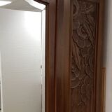 Old wardrobe with mirror
