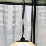 Molded glass pendant light