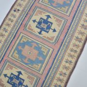 Tapis coureur Oushak vintage sku 3540